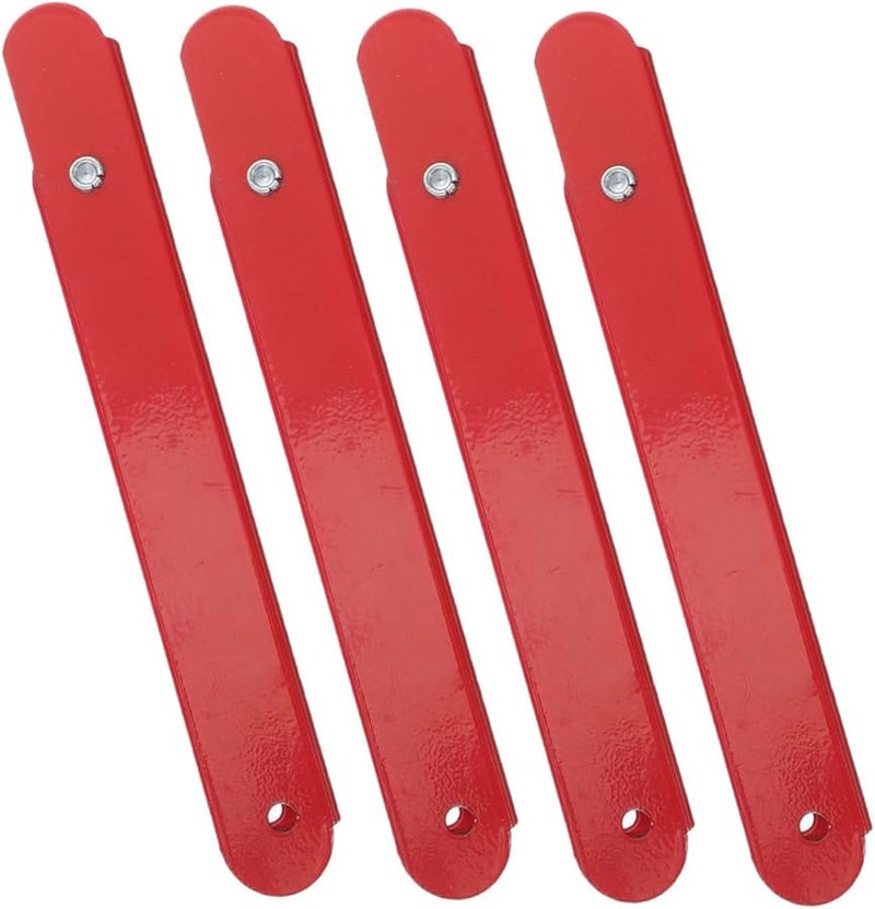 4Pcs Folding Ladder Hinge Replacement Kit Repair Parts Size 22X2 8X1CM - Image 1