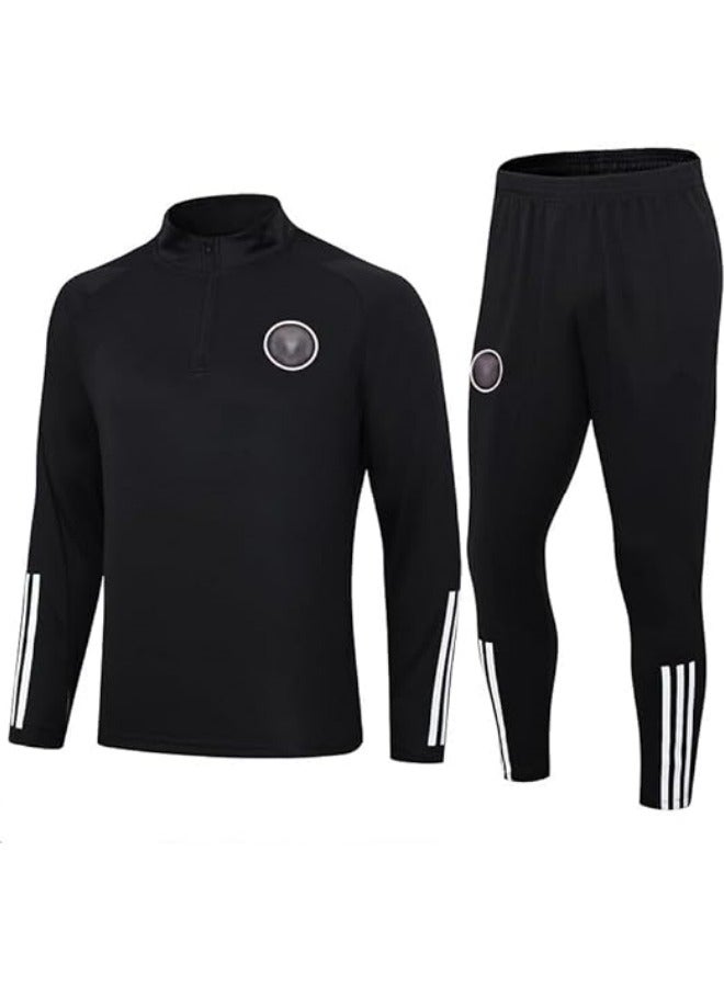2023/2024 Football Jersey 2Pcs Set Long Football Jersey, Tracksuit Football Jersey and Pants Jersey Sets for Adults and Children