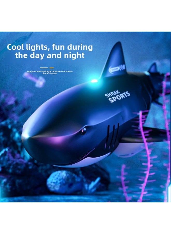 Electric Remote Control Dolphin Water Machinery Real Children's Water Toy Boat Remote Control Shark Whale Toy For Boys And Girls-Color:Remote Control Pink Dolphin With Light Remote Control Upgrade Fully Waterproof Gift Box-Specifications:Lithium Battery *1 30 Minutes Battery Life + Freight Insurance + Standard Warranty  - Image 3