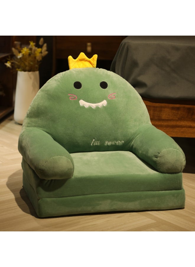 Making A Living Children's Sofa Girl Princess Baby Sofa Chair Folding Lazy Cartoon Kindergarten Seat Gift Birthday-Specifications:50*40* 47cm-Color:Four-layer Style Remarks - Image 2