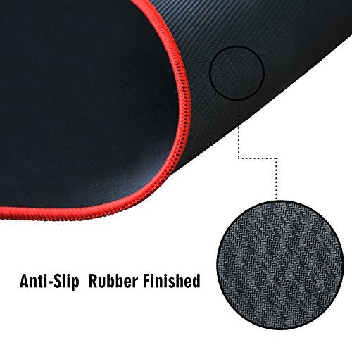 GGLTECK Gaming Mouse Pad XXXL/Extended Large Mat Pad 36"x16.5" GLTECK Mousepad Long Non-Slip Rubber Mice Pads Stitched Edges with Portable Bag - Image 4