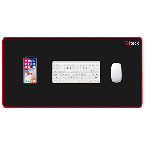 GGLTECK Gaming Mouse Pad XXXL/Extended Large Mat Pad 36"x16.5" GLTECK Mousepad Long Non-Slip Rubber Mice Pads Stitched Edges with Portable Bag - Image 1