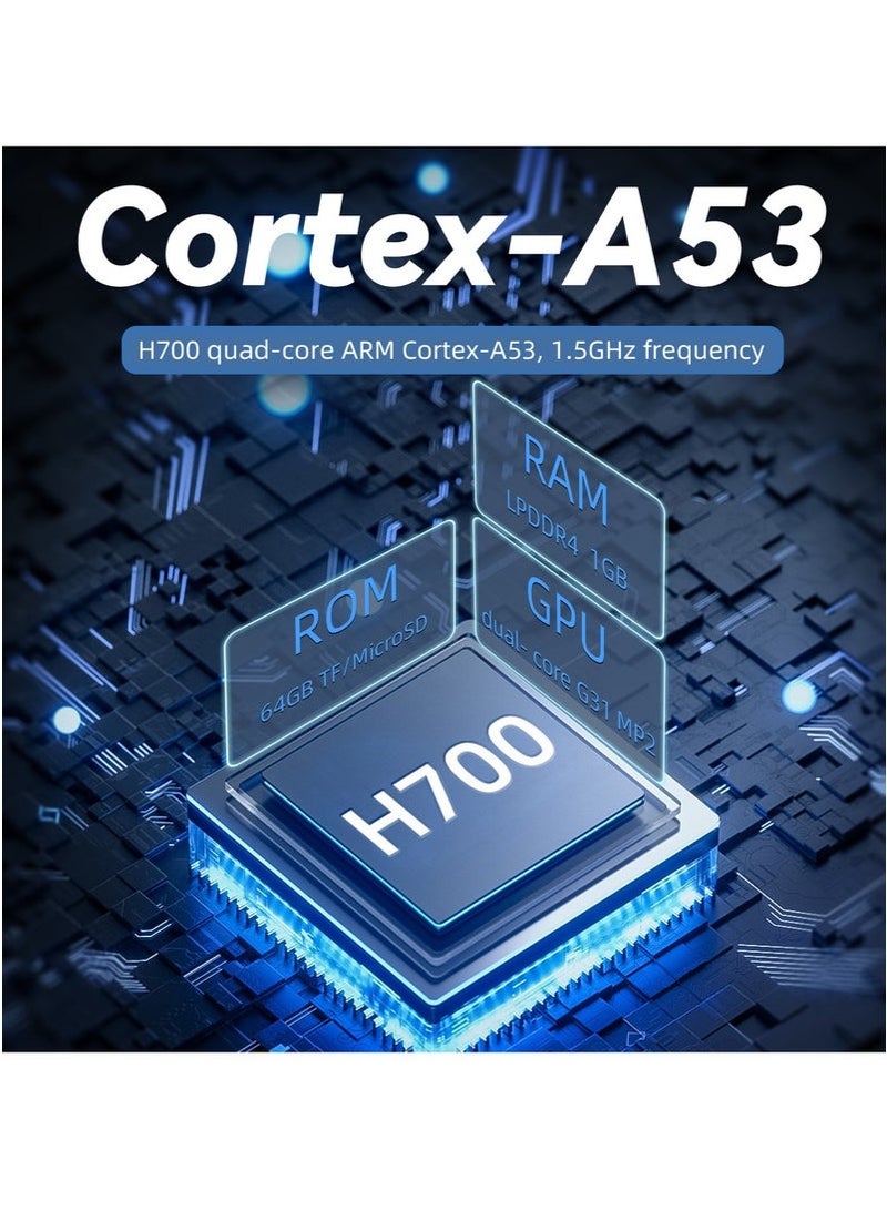 أنبيرنيك وحدة تحكم ألعاب محمولة رترو RG40XX H، 64 بت، لينكس، شاشة IPS 4.0 بوصة، متوافقة مع 5Gواي فاي، بلوتوث ، مخرج HDMI-TV (أسود، 64 جيجابايت) - Image 3