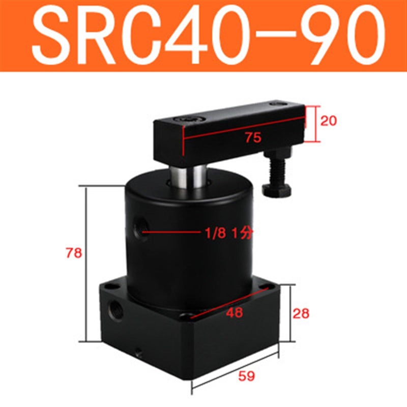 Rotary Clamping Down Angle Cylinder Size R Color Src40 90 - Image 3