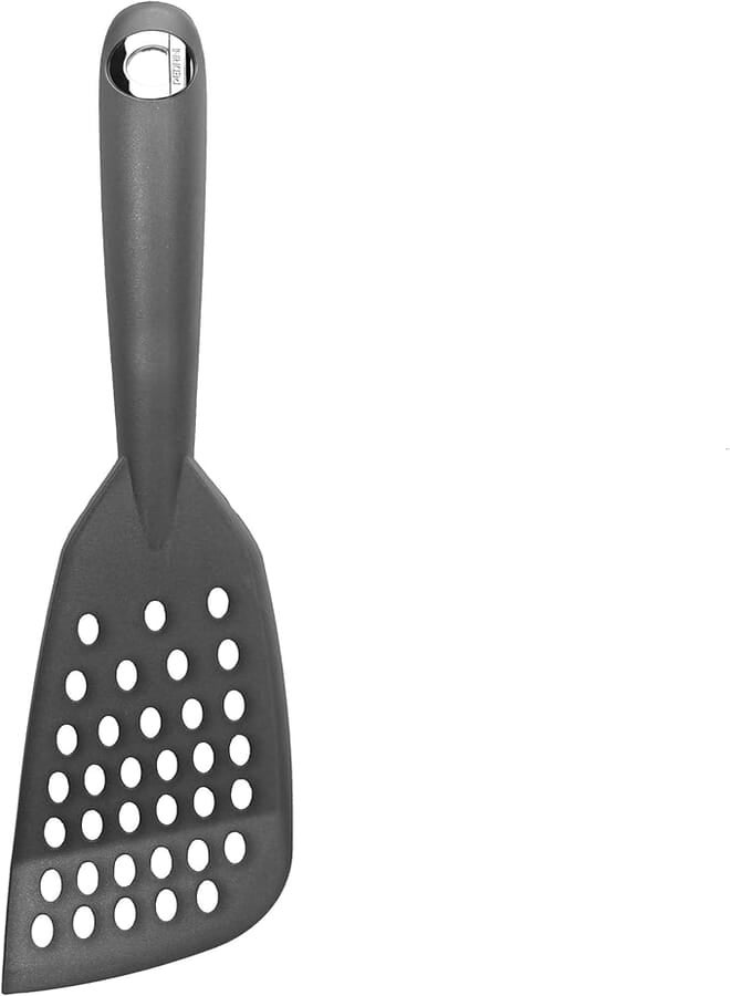 بيدريني ملعقة تقليب بيدريني قطعة واحدة. مصنوعة من النايلون مع حشوة مطلية بالكروم.