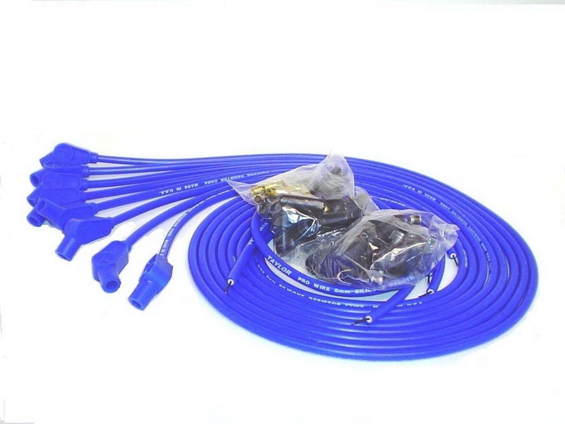 Taylor Cable 70653 8mm Pro Wire Blue Spark Plug Wire Set - Image 3