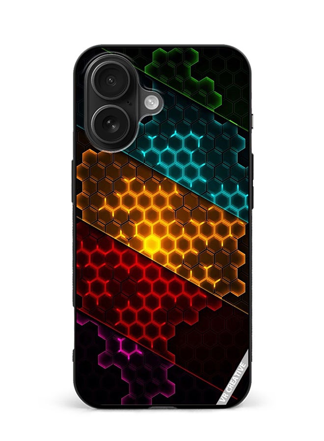VR CREATIVE Protective Case Cover For Apple iPhone 16  Design Multicolour