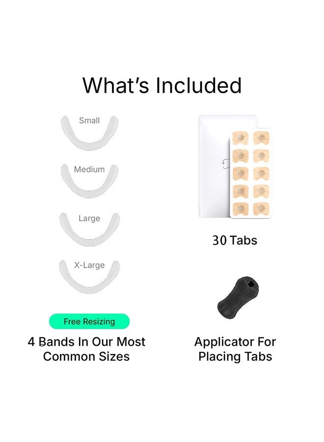 Generic Breathing Nose Strip Starter Kit (30 Count, white) - Boost Oxygen Intake, Reduce Snoring, Improve Sleep Quality - Sweat Resistant, Skin Safe Nasal Strips - Extra Strength Snoring Solution  - Image 2