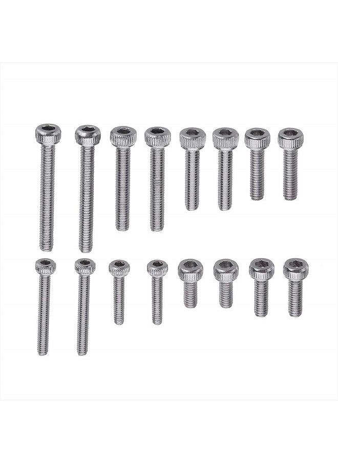 Marsrut 50pcs/set universal Turntable Headshell Cartridge Mounting Kit Stainless Steel Bolts Hex Socket Head Screws Nuts Set with mixed boxed.  - Image 5