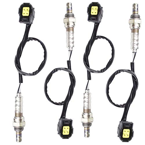 higherbro 4x Oxygen O2 Sensor 1 2 for 2007 2008 2009 2010 Jeep Grand Cherokee Commander 37L 57L 61L Upstream Downstream Upper Lower