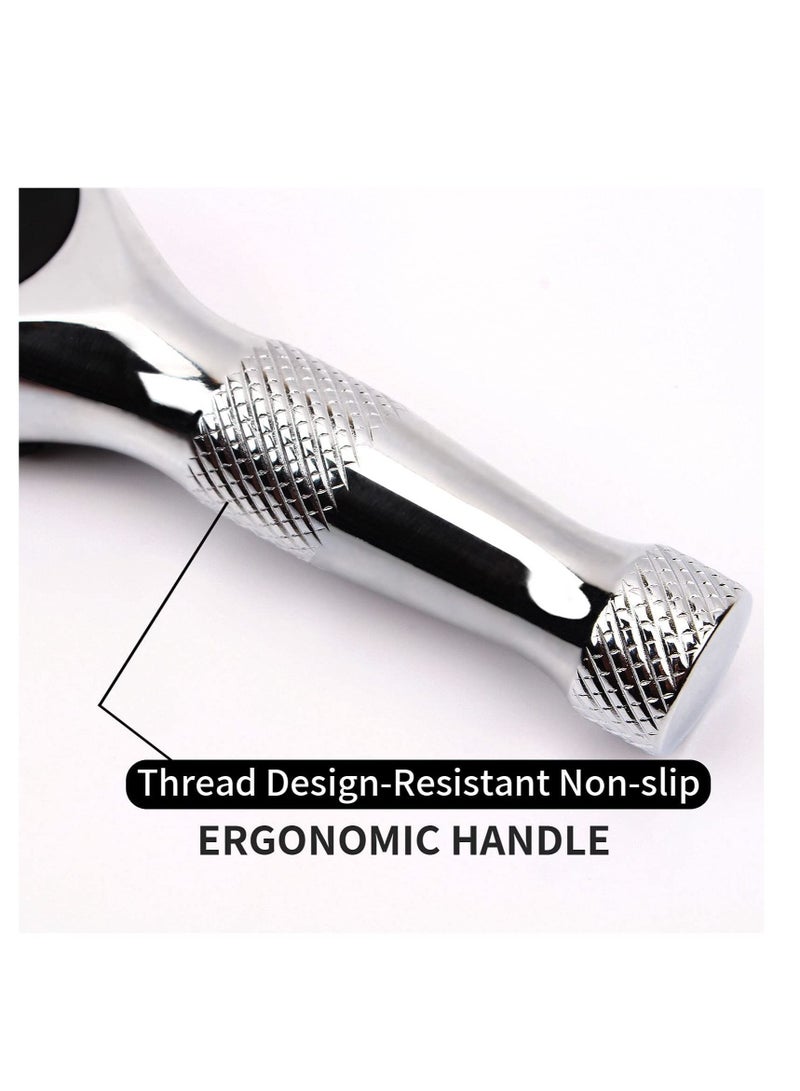 SYOSI 1/4, 3/8, 1/2 Inch Drive Stubby Ratchet Set 3 Pc Mini Ratchet Quick-Release Head 72-Tooth  - Image 5