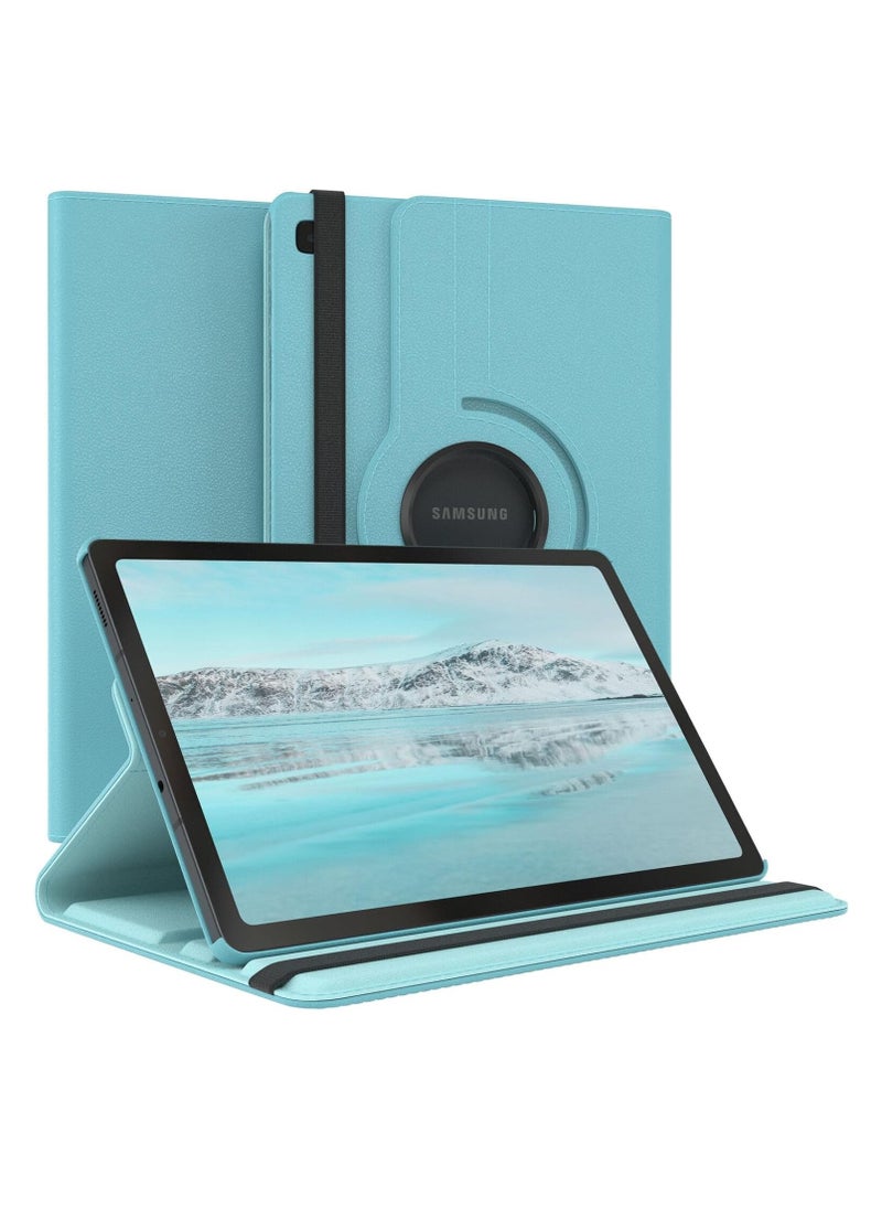 JAJEEK 360 Degree Rotating Stand Auto Sleep Wake Folio Leather Smart Cover for Samsung Galaxy Tab A8 10.5-Inch (SM-X200) - Image 1