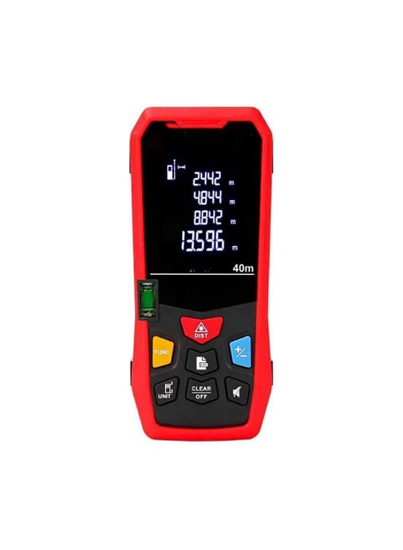 Handheld Laser Distance Meter – Mini Rangefinder Tape Measure for Accurate Distance Measurement