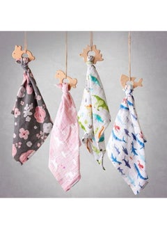 Stephen Joseph Stephen Joseph Muslin Lovie with Teether, Unicorn  - Image 4