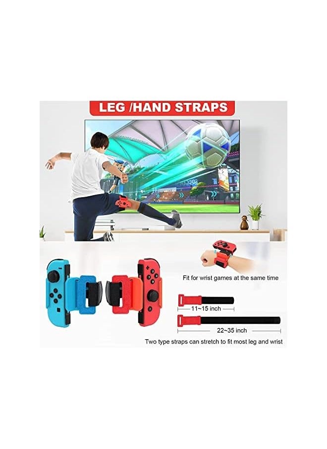 PROMASS Switch Sports Accessories Bundle Set,18 in 1 Family Party Pack Game Accessories Kit for Nintendo Switch/Switch OLED, for Mario Golf Super Rush The Legend of Zelda Mario Tennis Ace  - Image 4