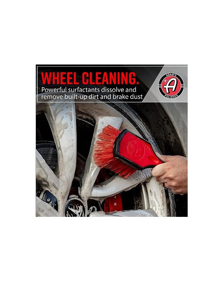 Adam's Polishes Adam's Polishes Wheel And Tire Cleaner 16oz Professional All In One Tire And Wheel Cleaner Use With Wheel Brush And Tire Brush Car Wash Wheel Cleaning Spray For Car Detailing  - Image 4