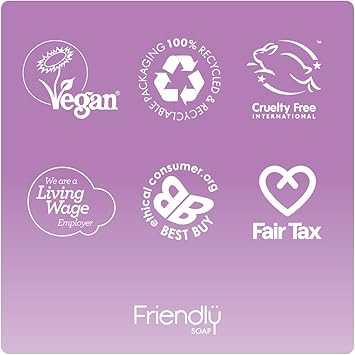 Friendly Soap Handmade Natural Lavender Soap Relaxing Indulgent Exfoliating 95g - Image 5