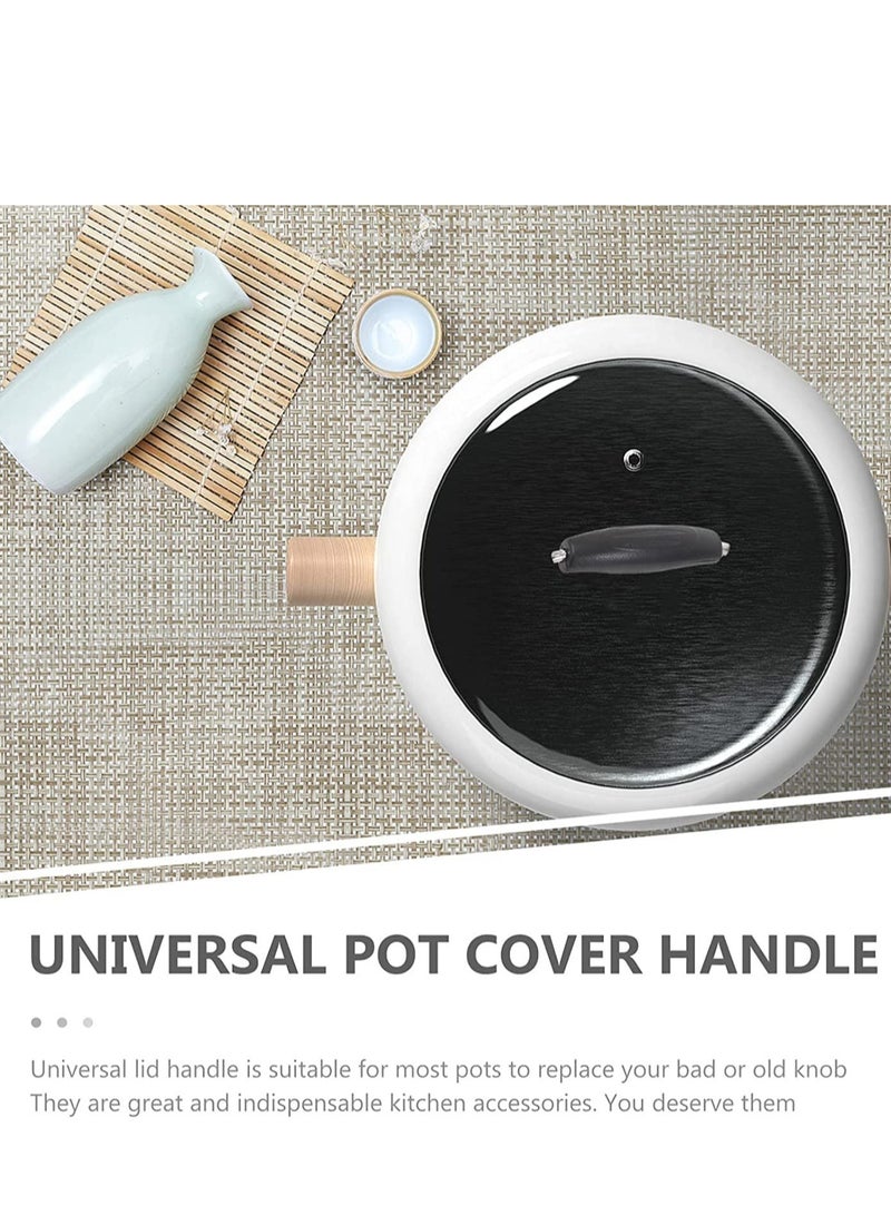 SYOSI 3Pcs Pot Lid Handles Stainless Steel Top Grip Knob Heat Resistant Universal Cookware Cover Replacement Kitchen Pan Holding - Image 3