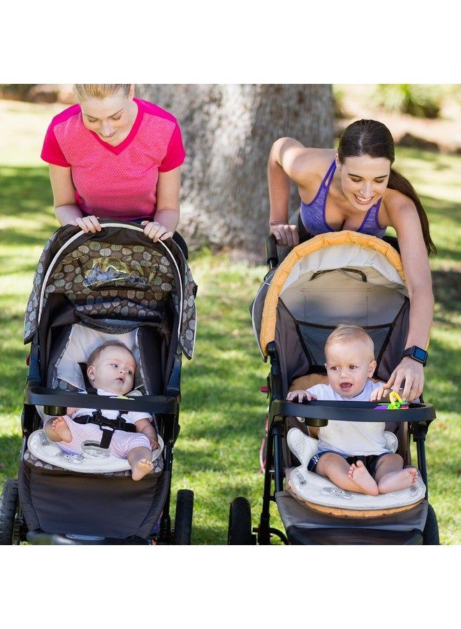 COOLBEBE حامي مقعد السيارة COOLBEBE للرضع لتدريب الحمام، 2 عبوة بطانة مقعد السيارة المقاومة للماء لتدريب الأطفال الرضع، وسادات حماية مقعد السيارة لعربات الأطفال ومقاعد السيارة (رمادي، 2 قطعة) - Image 2