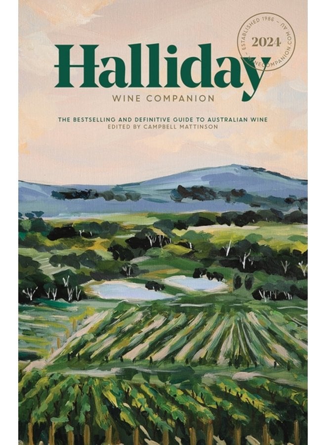 Halliday Wine Companion 2024 - Paperback