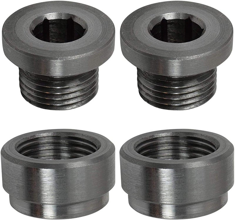 Olivia & Oliver Olivia Oliver O2 Oxygen Sensor Bung and Plug Universal 304 Stainless Steel M1815 Threadspack of 2 - Image 3