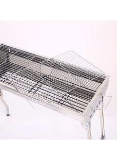 Portable Stainless Steel Grill Grates with Folding Handle for BBQ Cooking in the Kitchen Yard or Outdoor Park 60X25X25cm - pzsku/Z3AC316469B44D936055FZ/45/_/1701273038/80a1eb7b-f2c2-4561-bd18-69c4da9996d2