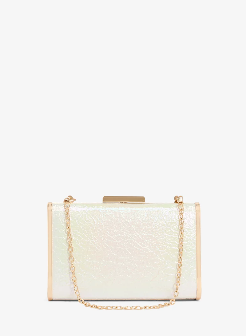 Classic Gold Accent Clutch