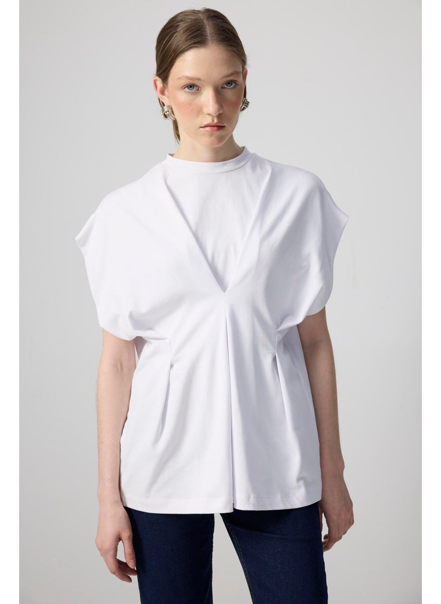 Touche - Prive Pin Detail Short Sleeve T-Shirt - Image 1