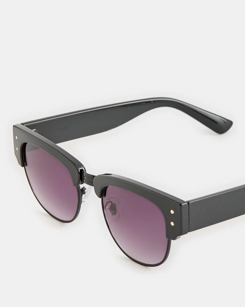 Redtag Men’s Assorted Aviator Sunglasses with Gradient Lens