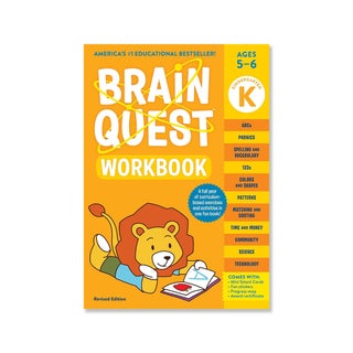 Brain Quest Workbook: Kindergarten