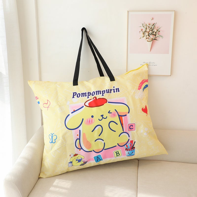 Cartoon Brush Series Kindergarten Quilt Storage Bag Large Capacity Portable Zipper Bag Clothes Finishing Storage Bag - Image 3