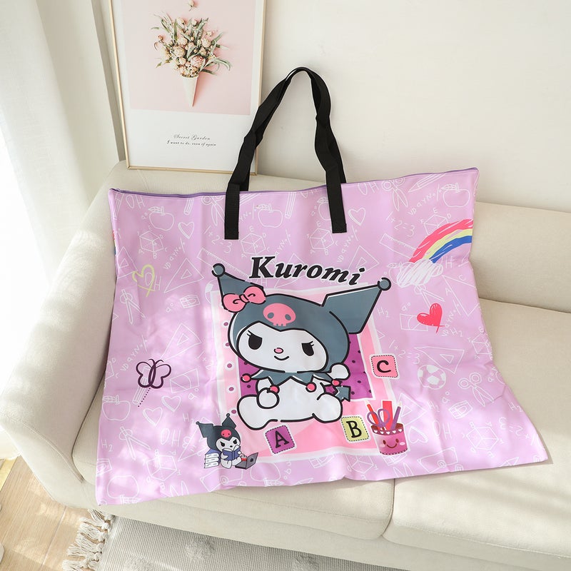 Cartoon Brush Series Kindergarten Quilt Storage Bag Large Capacity Portable Zipper Bag Clothes Finishing Storage Bag - Image 1