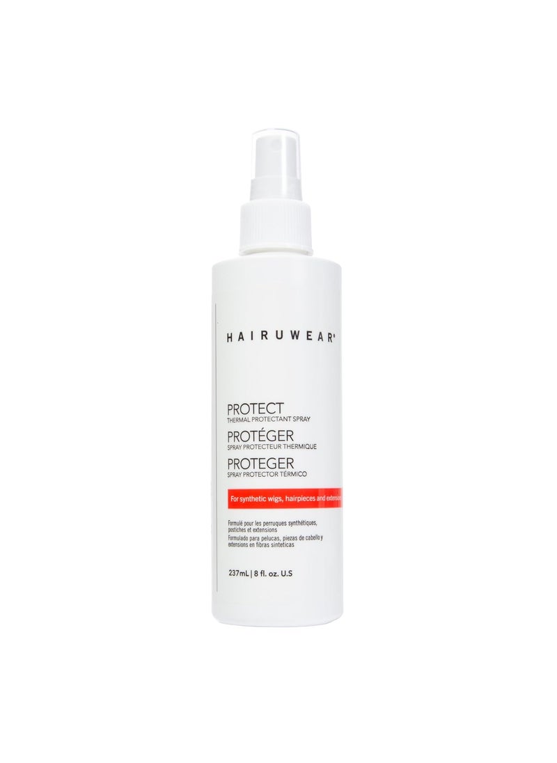 Hair u wear Raquel Welch HairUWear Thermal Protectant Spray for Synthetic Wigs Hair Pieces and Extensions 8 Fl oz 