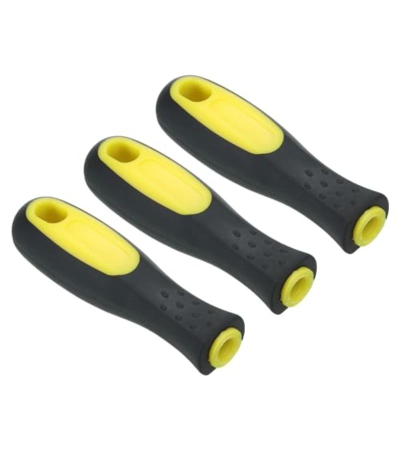 Natural Color Non Slip Grip Handle For 0.31 Inch Diameter Woodworking Files - Image 3