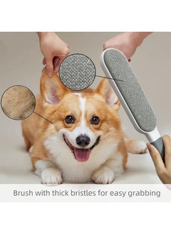 Sweet Life 2 Lint Removers, Lint Brush, Pet Hair Remover for Clothes, Laundry, Couches, Bed, Car Seats and Fabric, Reusable Lint Cleaner for Dog and Cat, Double- Sided Self Cleaning Tool, Portable for Home and Travel  - Image 3
