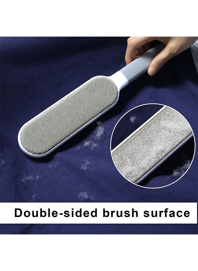 Sweet Life - 2 Lint Removers, Lint Brush, Pet Hair Remover for Clothes, Laundry, Couches, Bed, Car Seats and Fabric, Reusable Lint Cleaner for Dog and Cat, Double- Sided Self Cleaning Tool, Portable for Home and Travel - Image 1