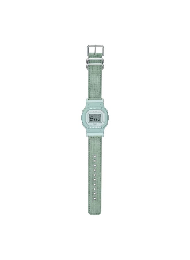 Casio G-Shock Digital Organic Blue Cloth Strap Bio-Based Resin Quartz GMD- S5600CT-3A Women's Watch - Image 3