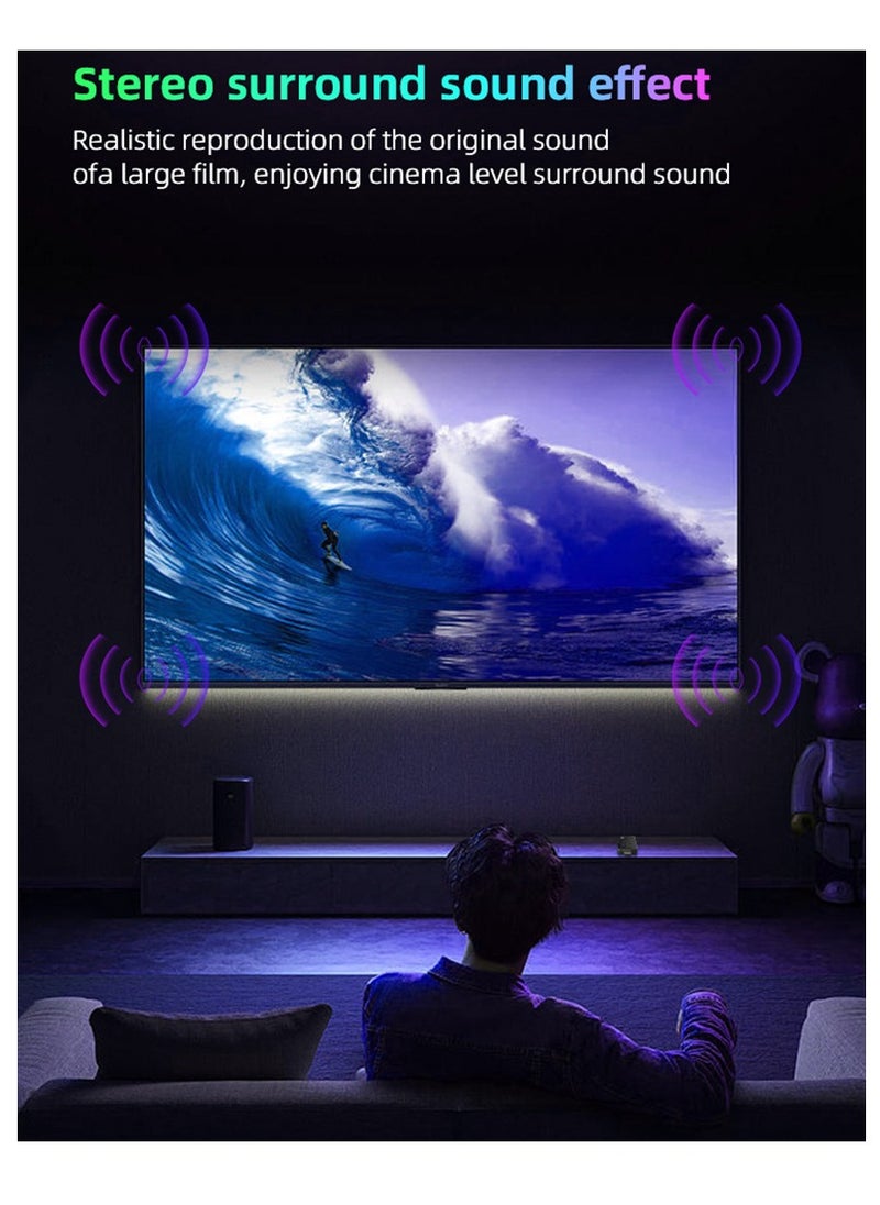 Furtey - Android 13 TV Stick with Remote Control , HD 8K Resolution Ultra HD Streaming Device, Allwinner H313 Bluetooth Streaming Media Player  Web Player , Home Media Player , Internet Set Top TV Box Black - Image 1