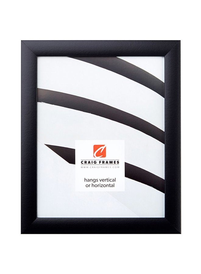 Craig Frames 1WB3BK Picture Frame, Smooth Wrap Finish, 1-Inch Wide, Black, 16x24 - Image 1