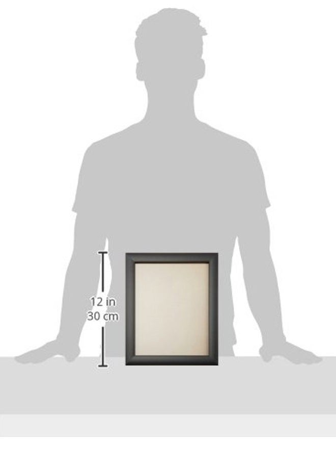 Craig Frames 1WB3BK Picture Frame, Smooth Wrap Finish, 1-Inch Wide, Black, 16x24 - Image 3