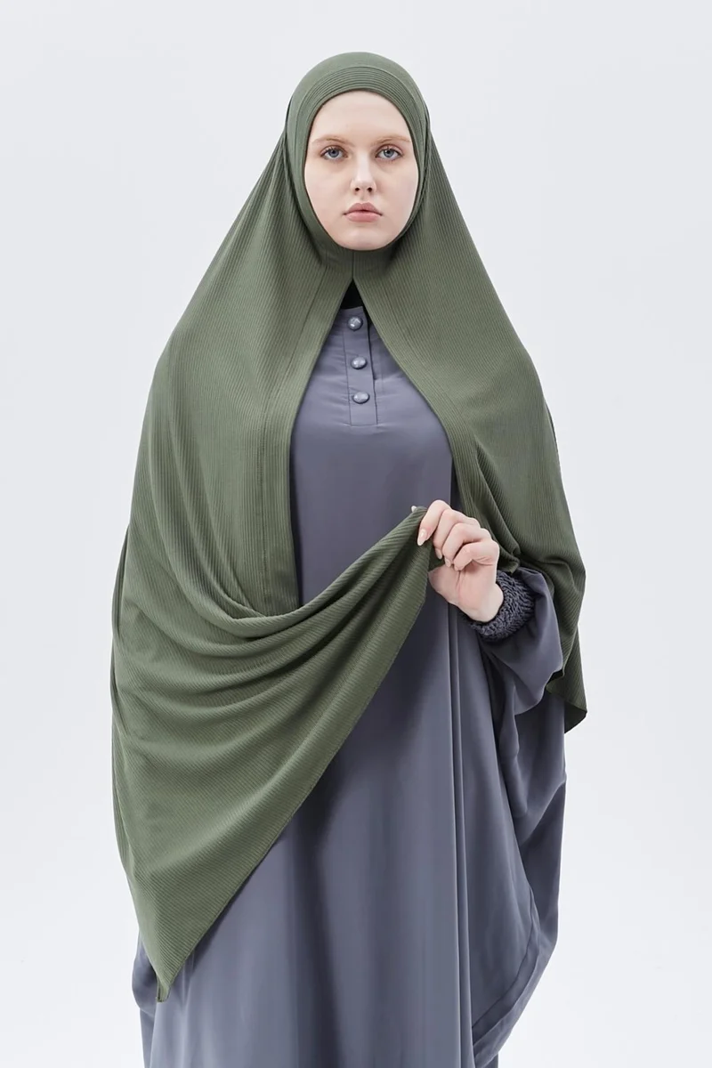 التوبة Ready Practical Snap-on Luxury Organic Striped Camisole Shawl Cross Aligned