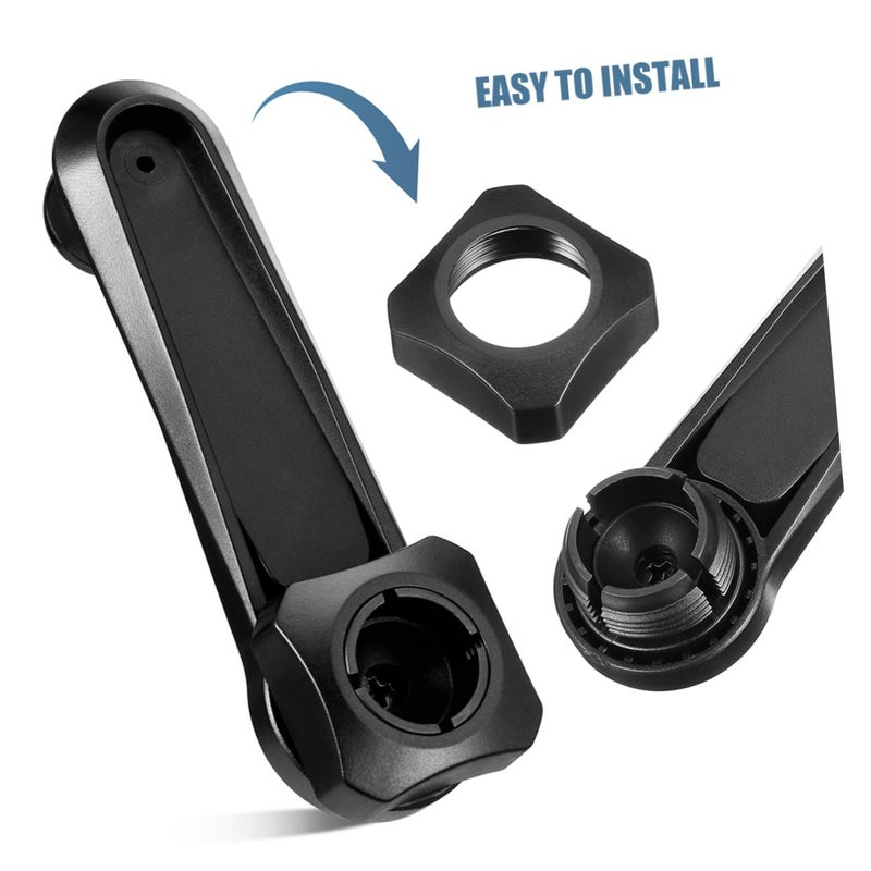 4Pcs 360 Degree Rotatable Air Vent Phone Mount Holder Extension Rod Set For Car - Image 4