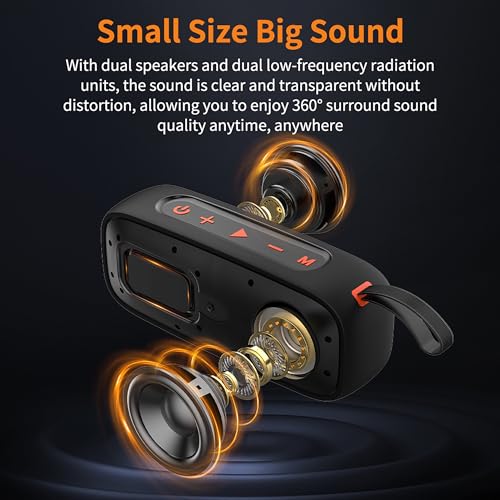 MAGOLFIN Golf Cart Speaker, 40W Dual-Sided 5000mAh Magnetic Bluetooth Speaker for Golf Cart with Premium Sound, IPX7 Waterproof Golf Cart Accessories, Ideal Golf Gifts for Men - Image 3