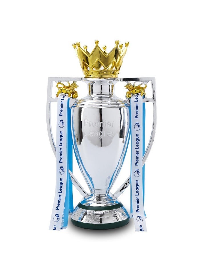 تمثال كأس الدوري الإنجليزي الممتاز لمانشستر سيتي، هدية لمشجعي الفريق يمكن استخدامه كزينة على المكتب أو في خزانة العرض - Image 1