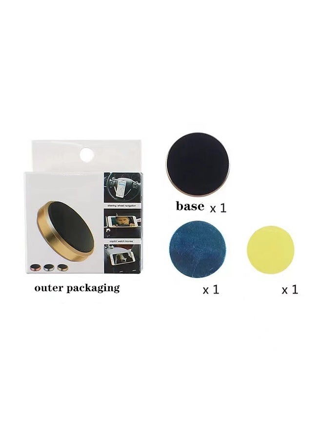 سيستار حامل مغناطيسي للسيارة مصنوع من سبائك معدنية، مناسب لحامل الهاتف المحمول للسيارة عند مخرج الهواء، ولن يسد مخرج الهواء - Image 3