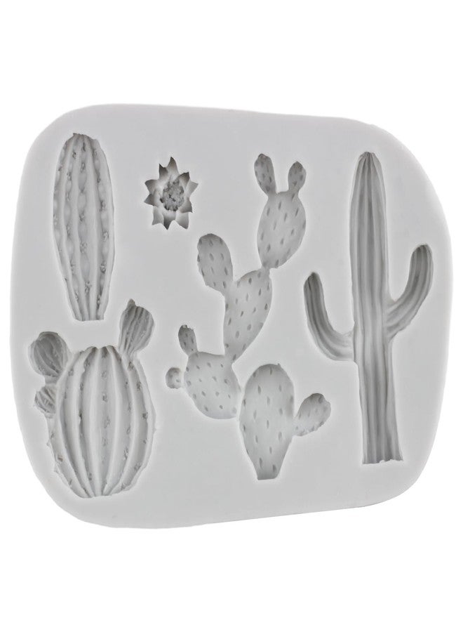 MINFEIDMS Succulent Fondant Molds 3D Silicone Cactus Succulents Leaves Molds For Cake Decorating Cupcake Topper Candy Chocolate Gum Paste Polymer Clay Set Of 3 - Image 3
