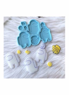 Y&D Among Game Us Keychian Silicone Molds Making Casting for DIY Jewelry Craft  - Image 5
