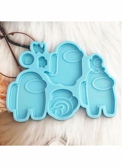 Y&D Among Game Us Keychian Silicone Molds Making Casting for DIY Jewelry Craft  - Image 2