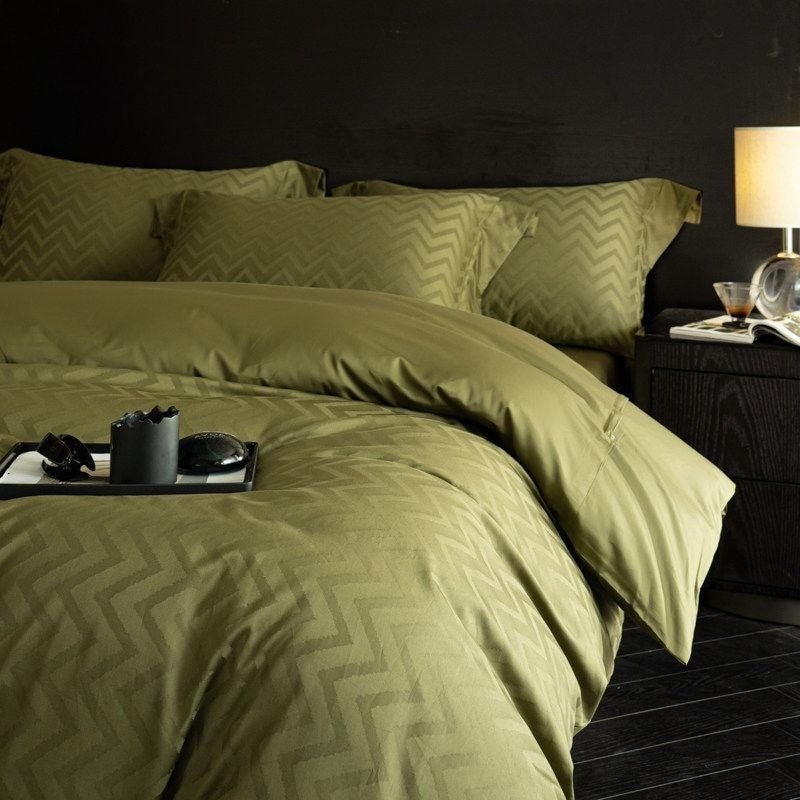 Vanessa 013 Bed Sheet Set - 1.5m Standard Flat Sheet for 200x230cm Quilt - Image 1