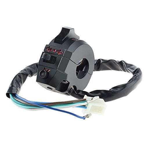 KAWELL Motorcycle Switch Light Turn Signal Switch Dirt Bike Horn Head Light 78 Inches Handlebar Switch for Motorbike - Image 1